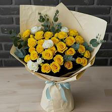 Букет цветов из:  Розы в Правдинске Нижегородской области