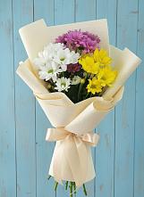 Букет цветов из:  Хризантемы в Правдинске Нижегородской области