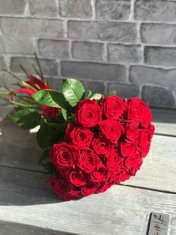 Букет Красные розы Фридом в Правдинске Нижегородской области