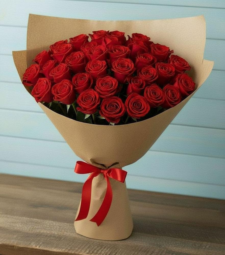 Букет Красные розы Милано в Правдинске Нижегородской области
