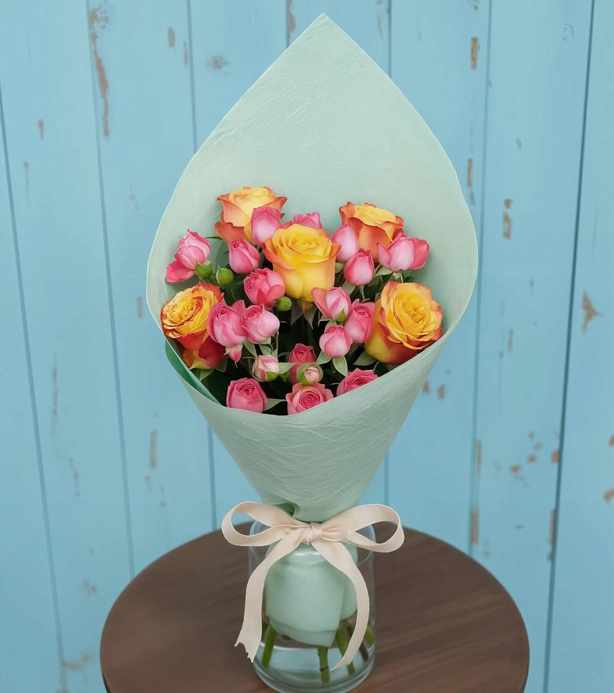 Букет цветов из: Розы в Правдинске Нижегородской области