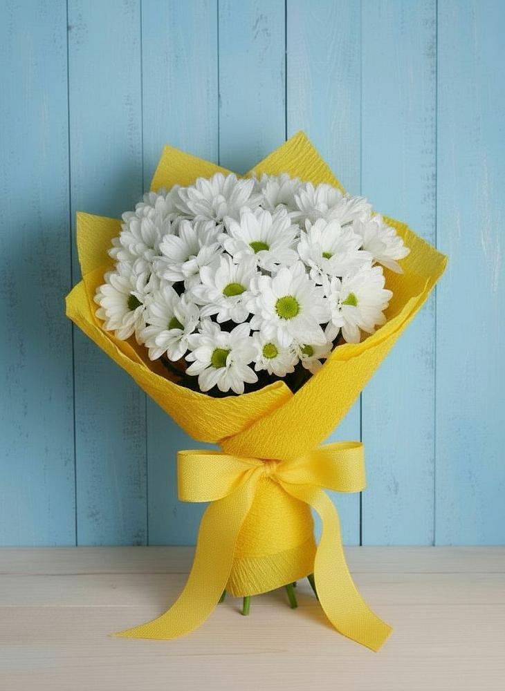 Букет цветов из: Хризантемы в Правдинске Нижегородской области