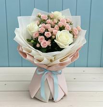 Букет цветов из:  Розы в Правдинске Нижегородской области
