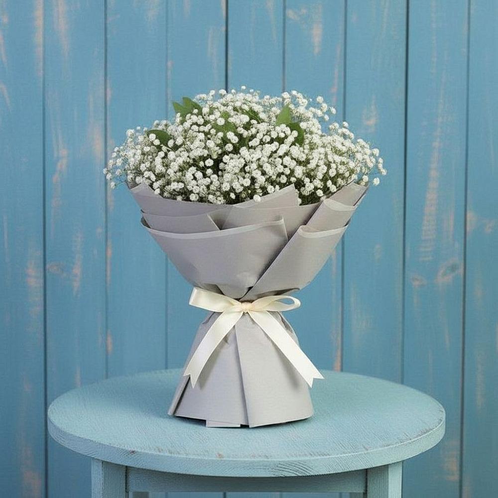 Букет цветов из: Гипсофила в Правдинске Нижегородской области