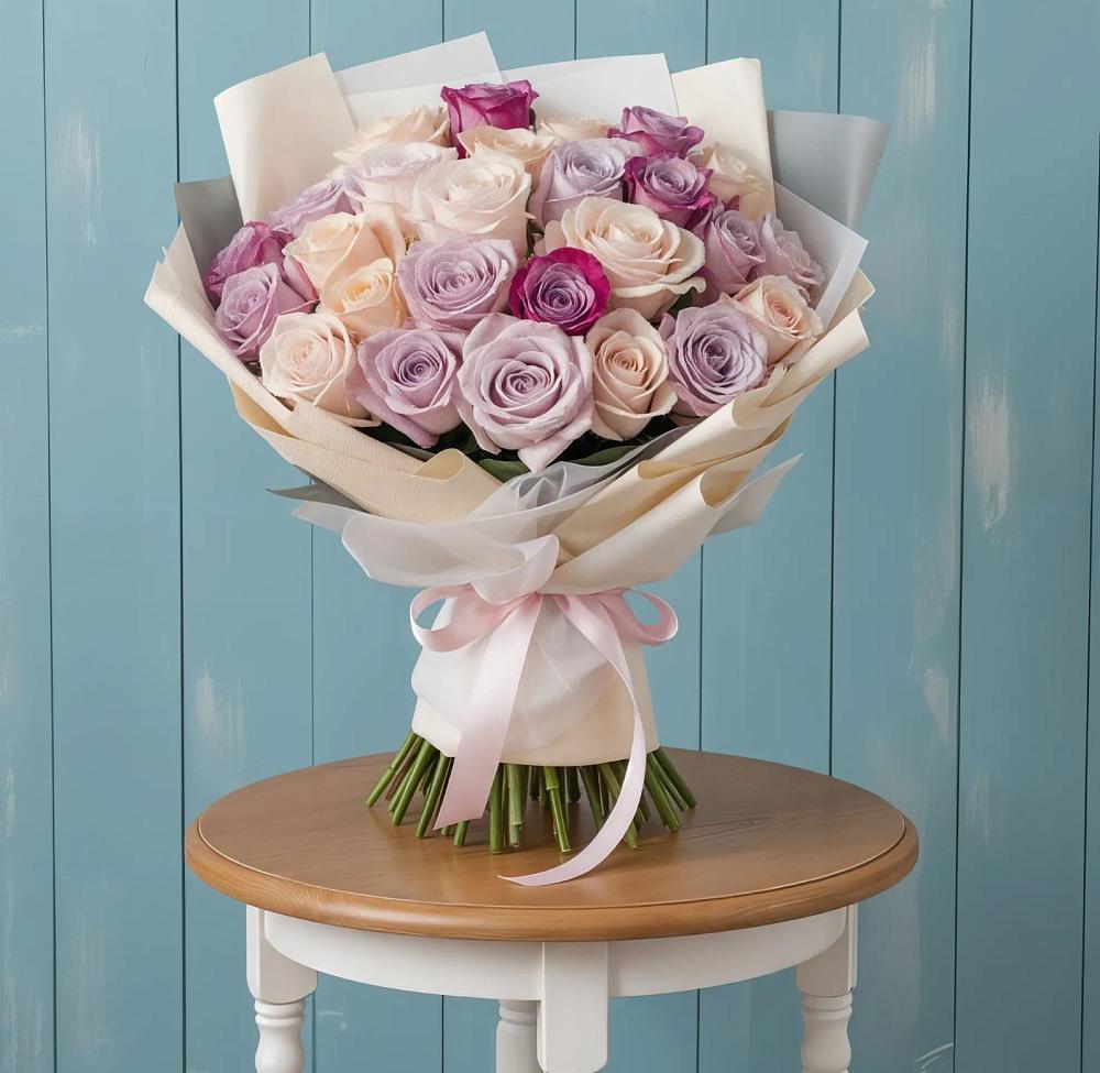 Букет цветов из: Розы в Правдинске Нижегородской области