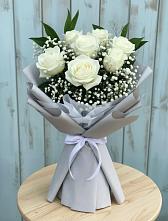 Букет цветов из:  Розы в Правдинске Нижегородской области