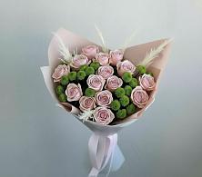 Букет цветов из:  Розы и Хризантемы в Правдинске Нижегородской области