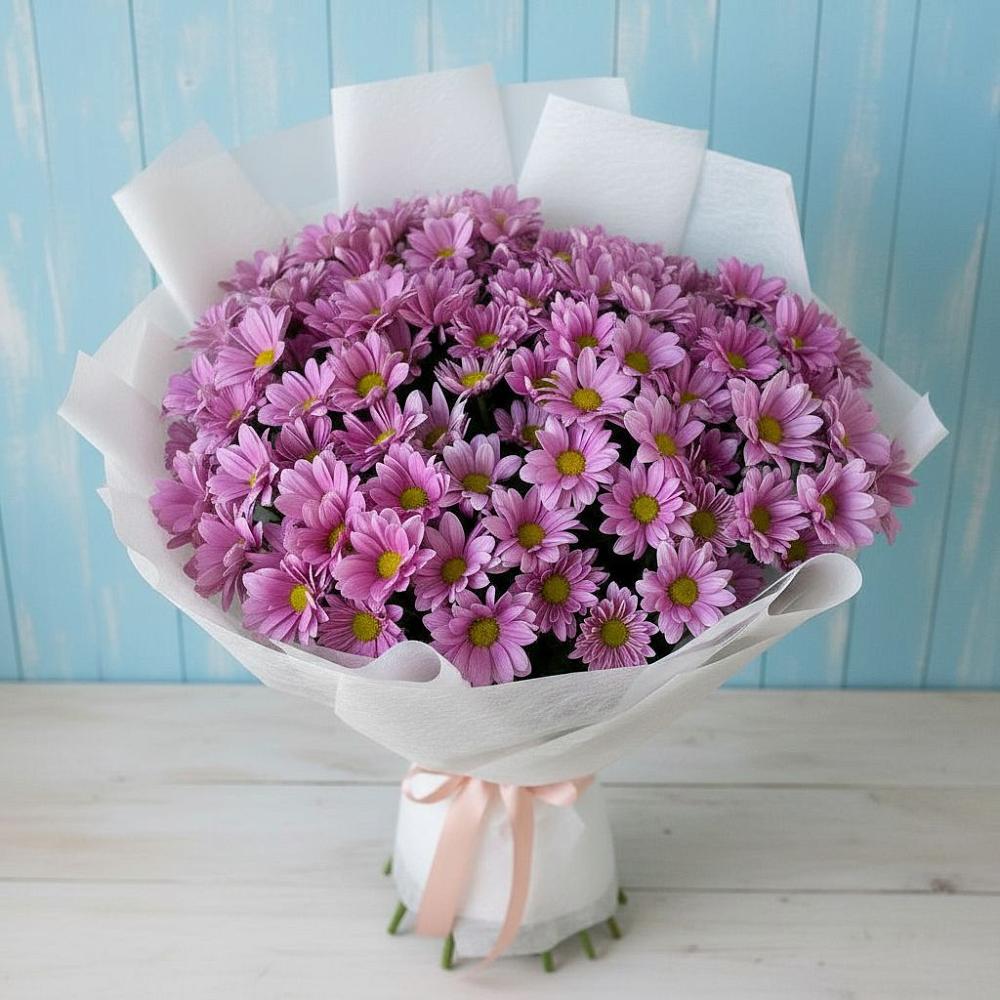 Букет цветов из: Хризантемы в Правдинске Нижегородской области