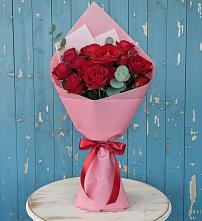 Букет цветов из:  Розы в Правдинске Нижегородской области