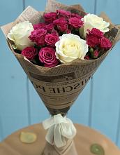 Букет цветов из:  Розы в Правдинске Нижегородской области