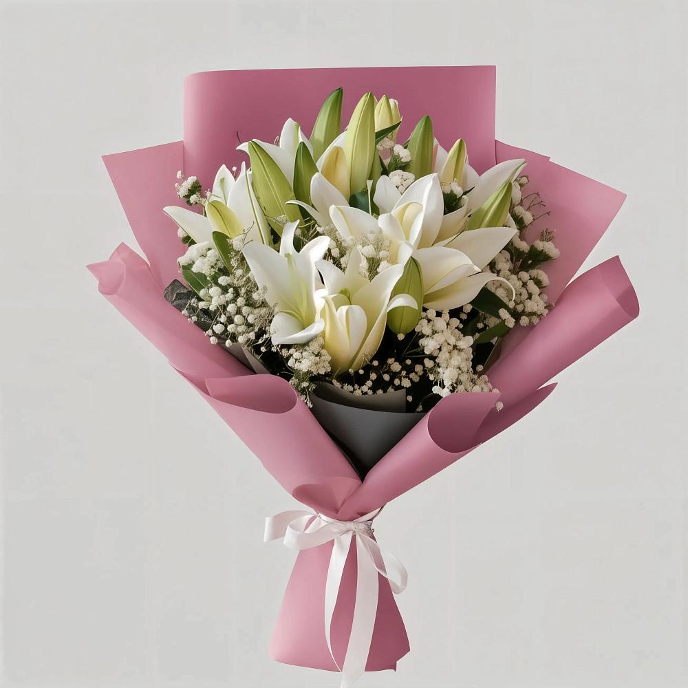Букет цветов из: Лилии в Правдинске Нижегородской области