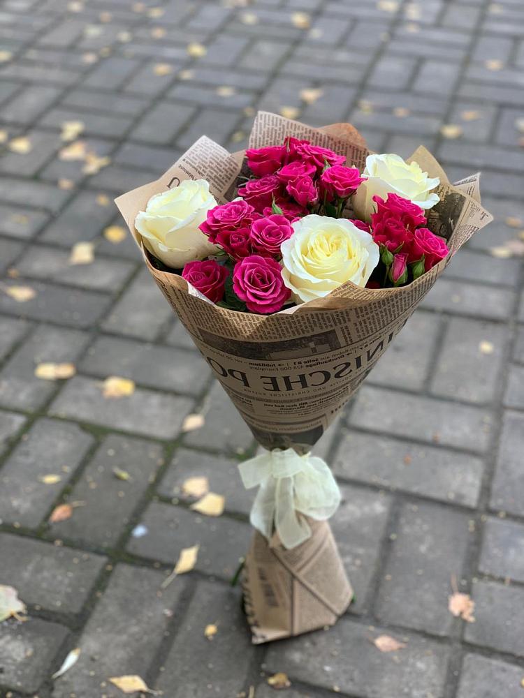 Букет цветов из: Розы в Правдинске Нижегородской области