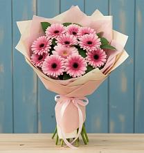 Букет цветов из:  Герберы #REPLACE_PRED# Правдинске Нижегородской области