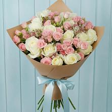 Букет цветов из:  Розы #REPLACE_PRED# Правдинске Нижегородской области
